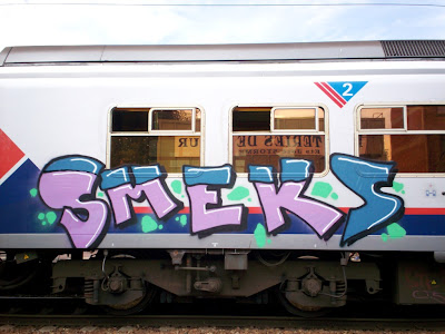 Smeks graffiti Skems