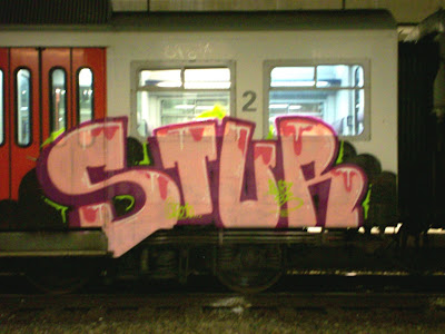 STUR graffiti