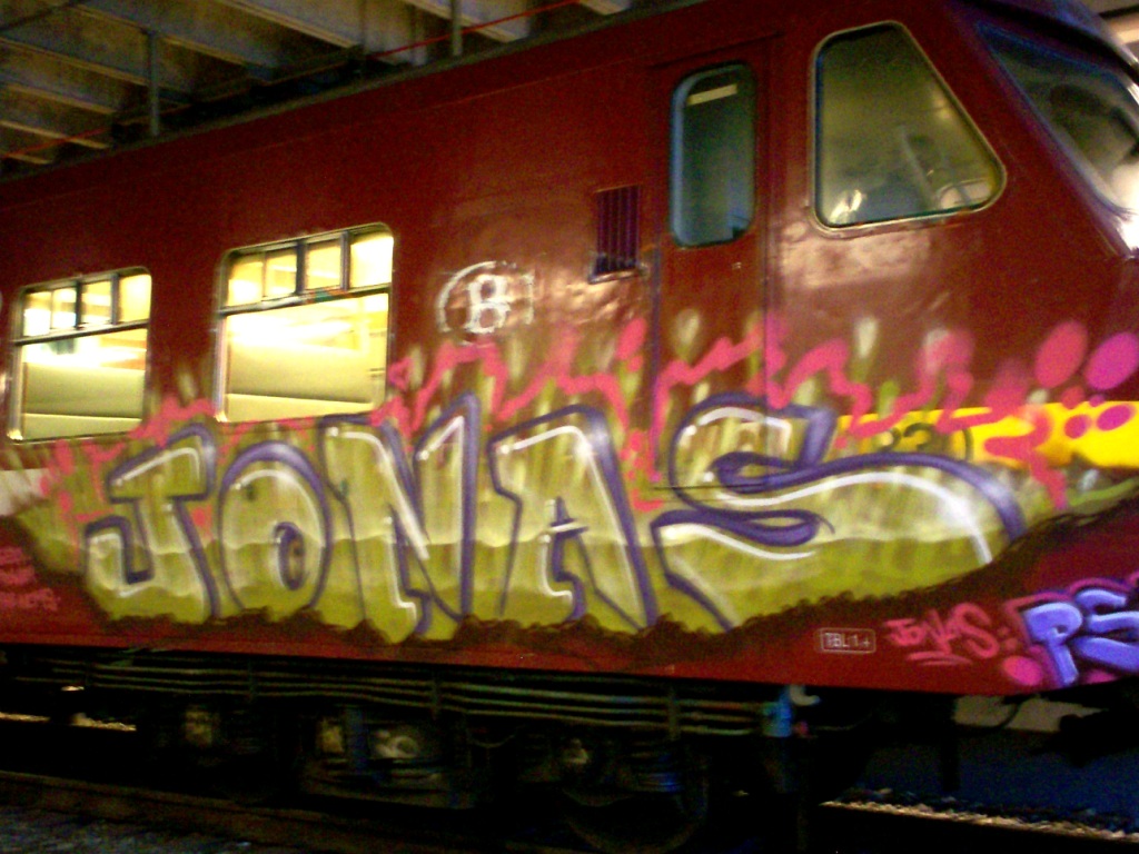 JONAS Art on Train
