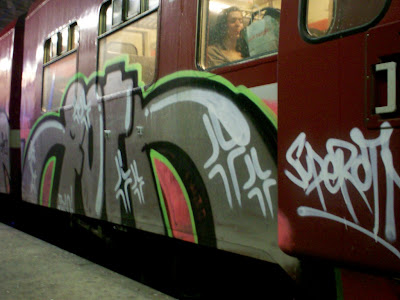 Roten graffiti