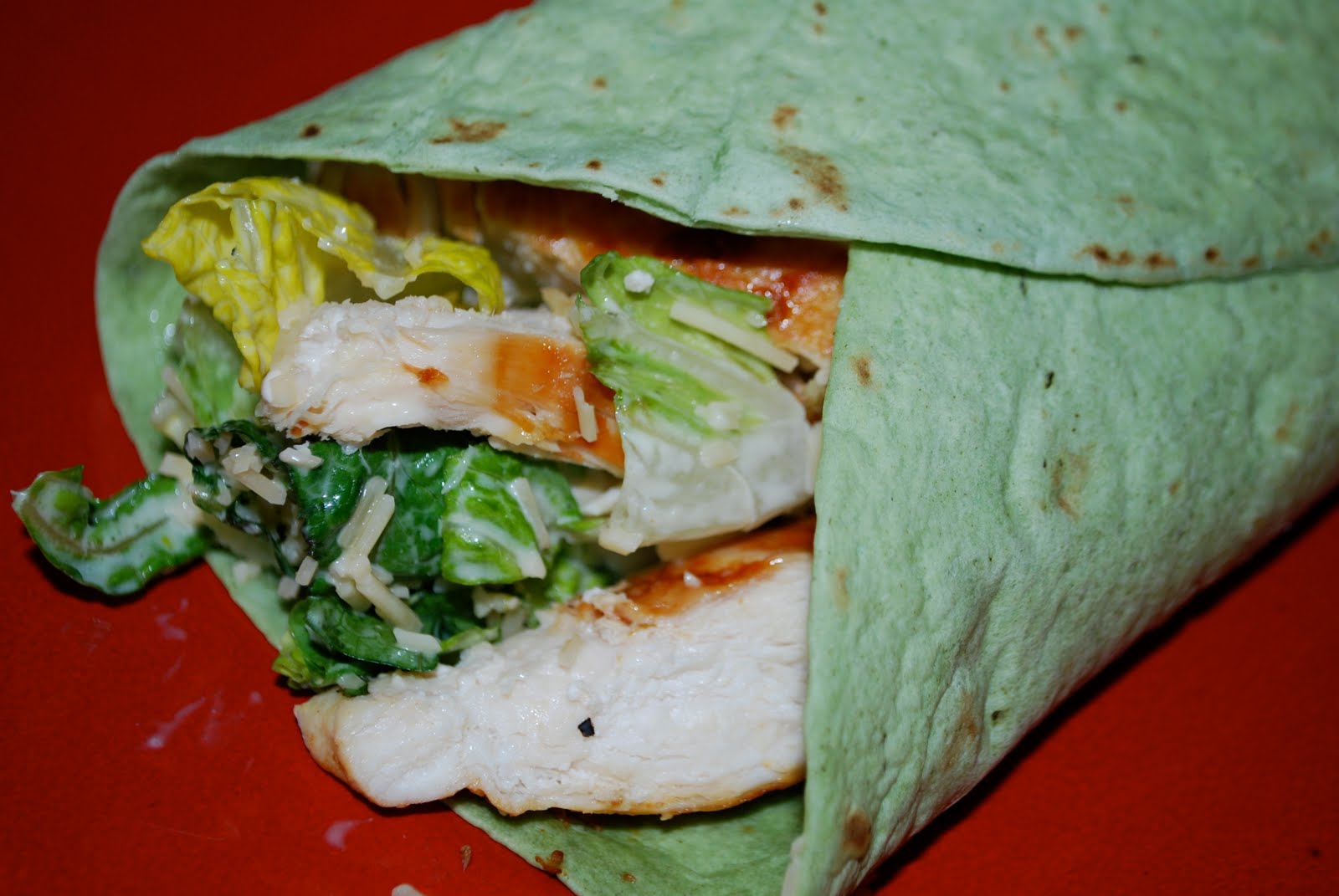 Peachtree Cooking Chicken Caesar Wrap