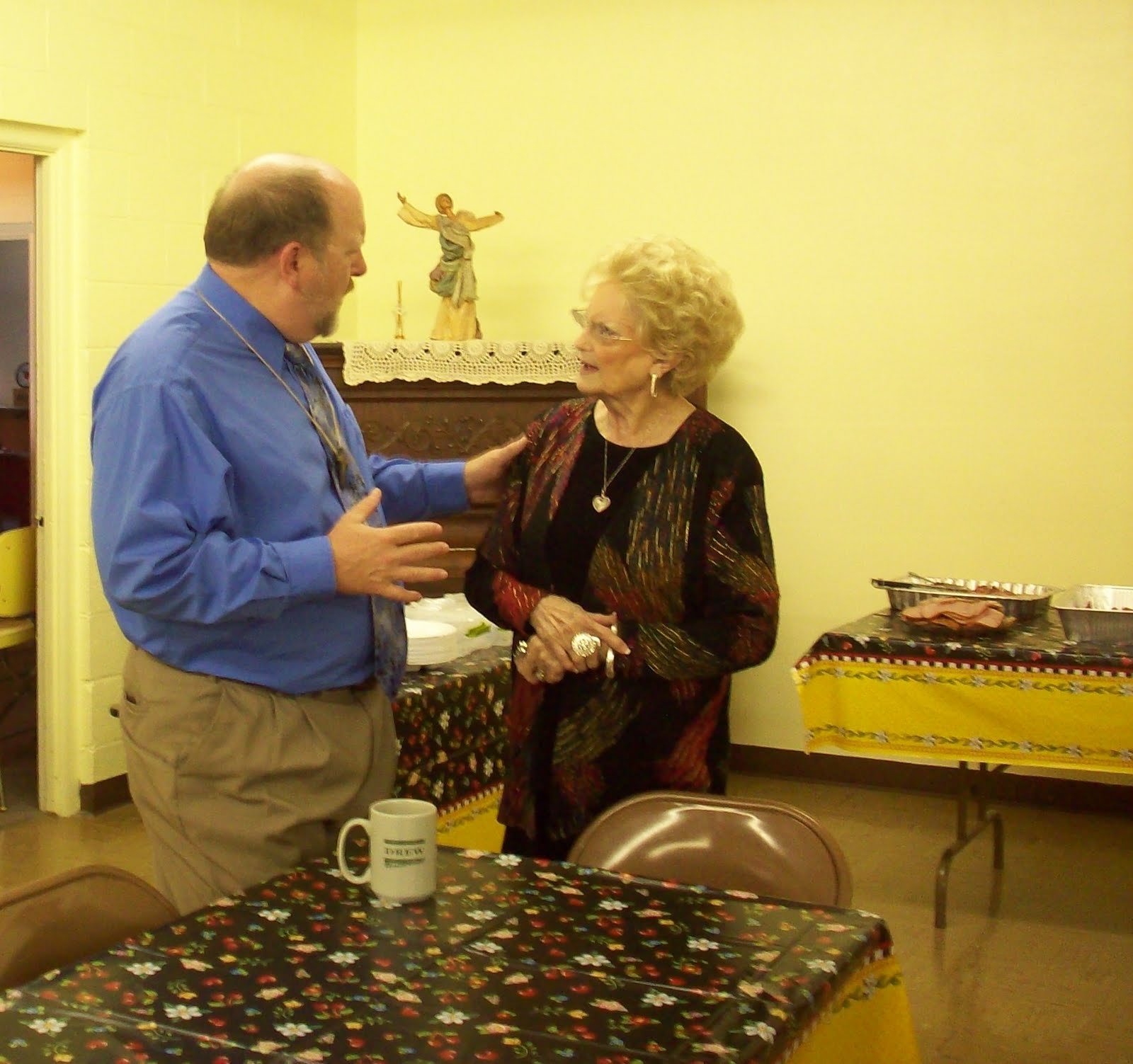 First United Methodist Church McCamey, TX Henry Watson's Funeral Lunch