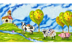 Otra ilustración de una vaca tomada del blog de Macarena Ortega
