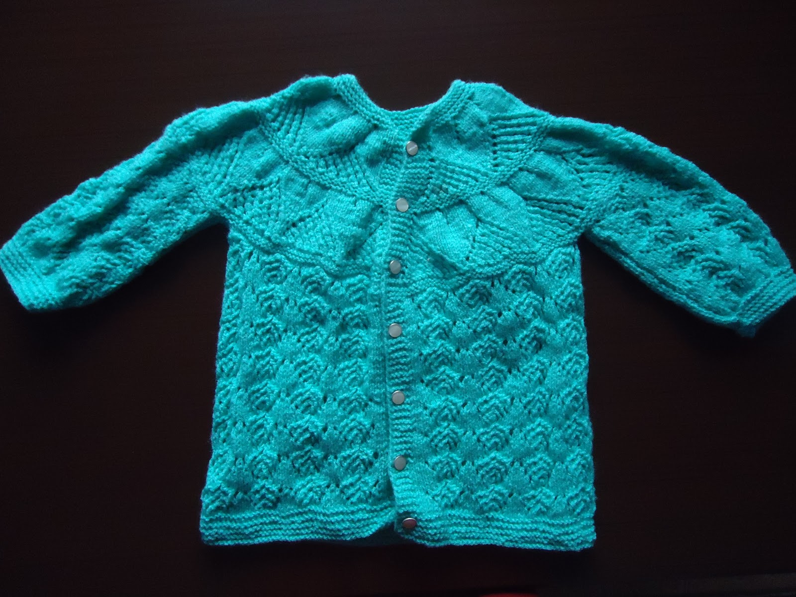 Örme Bebek YeleğiSimge�nin Çeyiz Sandığı