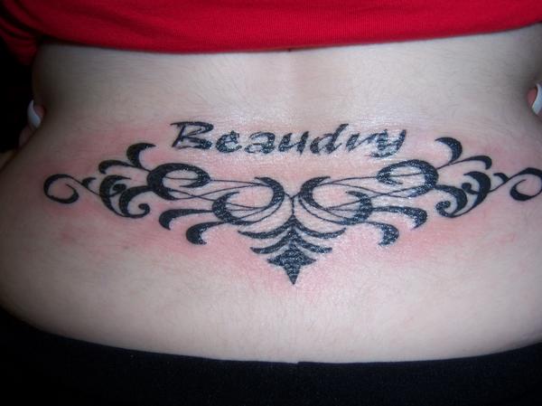 Tramp Stamp Tattoo Pictures.