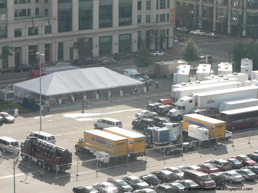 Transformers Live Action Movie Blog (TFLAMB) Transformers 3 DC Parking