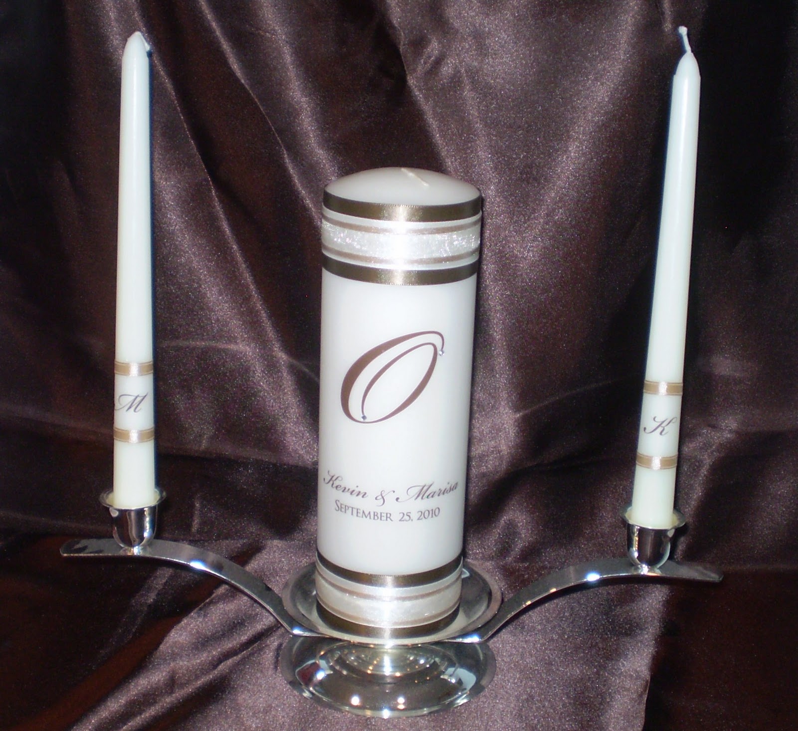 Ashley Nichole Designs New...Unity Candle Holder