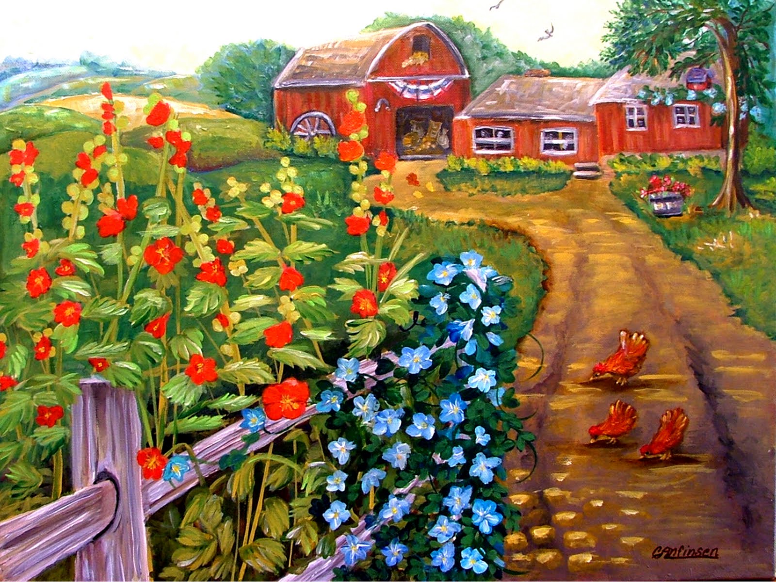 Anfinsen Arts Alive “Americana” The Farm that Carol
