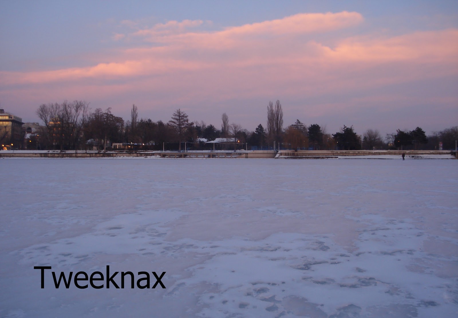Tweeknax Blog: Lacul Herastrau inghetat