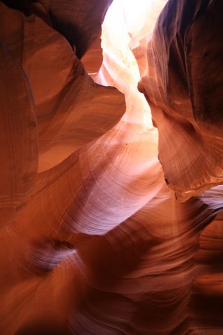 MY DAUGHTER CAME TO VISIT - HER PICTURE OF ANTELOPE CANYON - APRIL, 2008