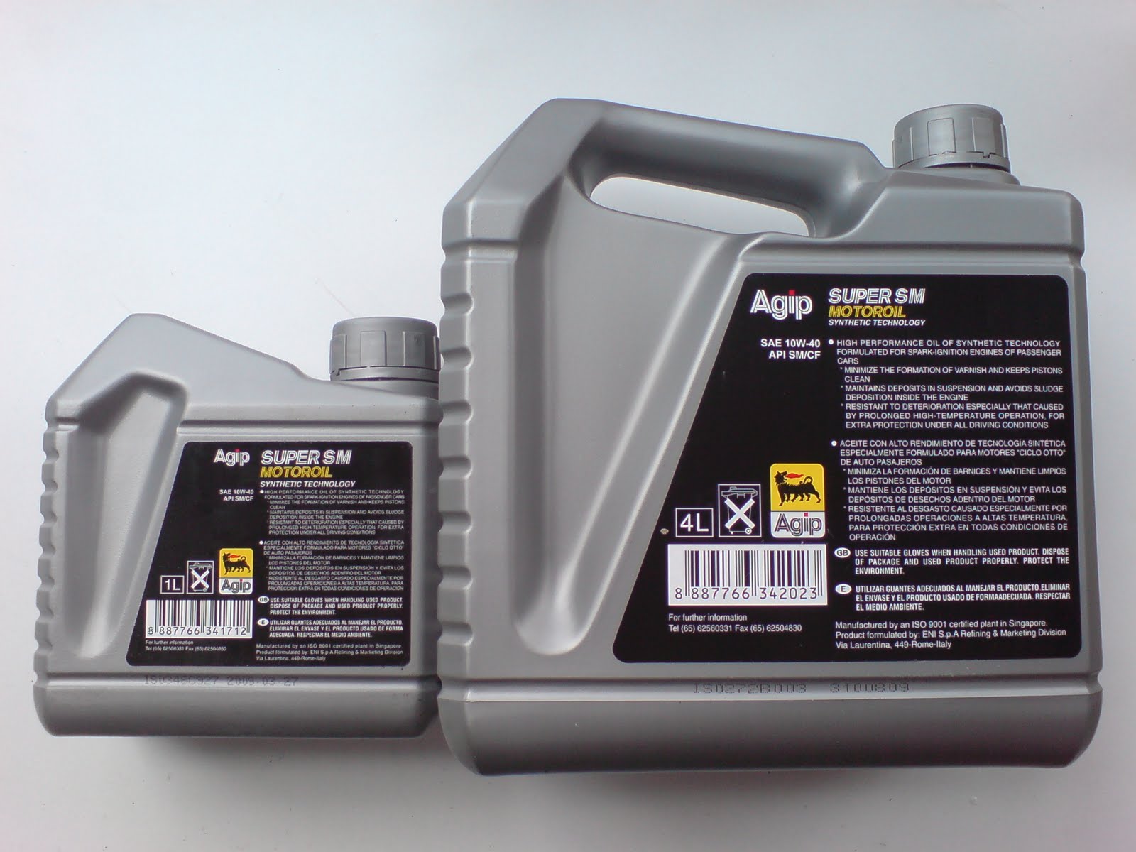 Zer0 R Aut0 Agip Engine Oil 10W40