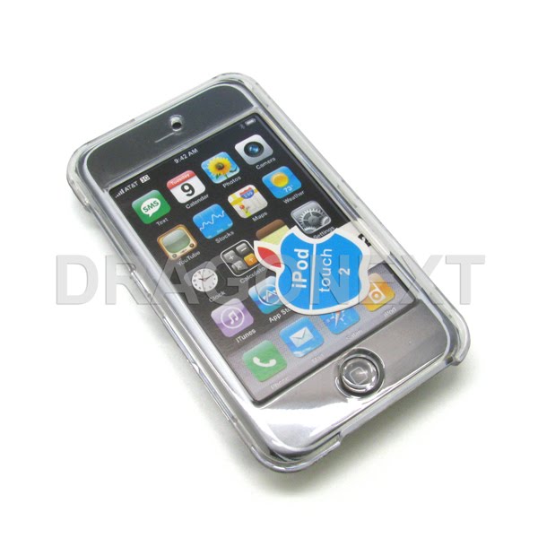 ipod touch clear hard case (front)