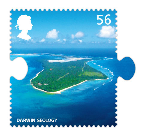 darwin atoll stamp