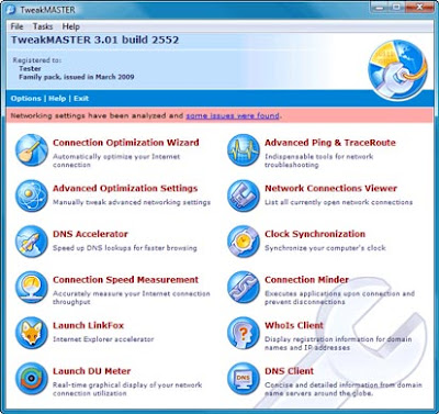 TweakMASTER Pro 3.14 Build 3304 - software gratis, serial number, crack, key, terlengkap