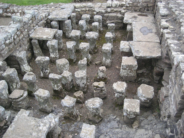 Hadrians Wall Building Remains
