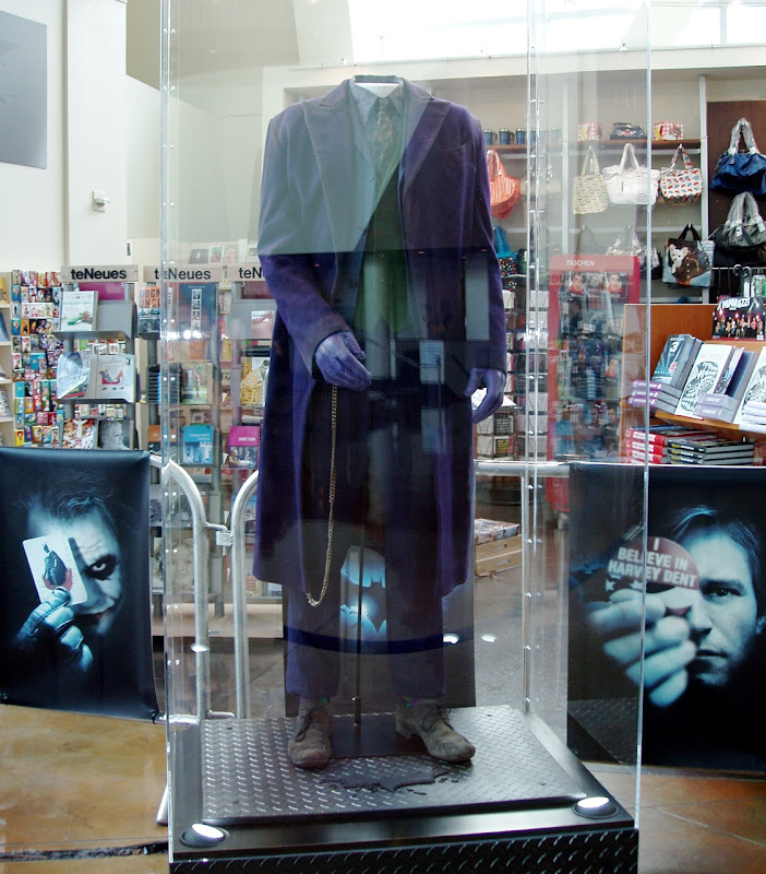 Heath Ledger's Joker costume form The Dark Knight movie