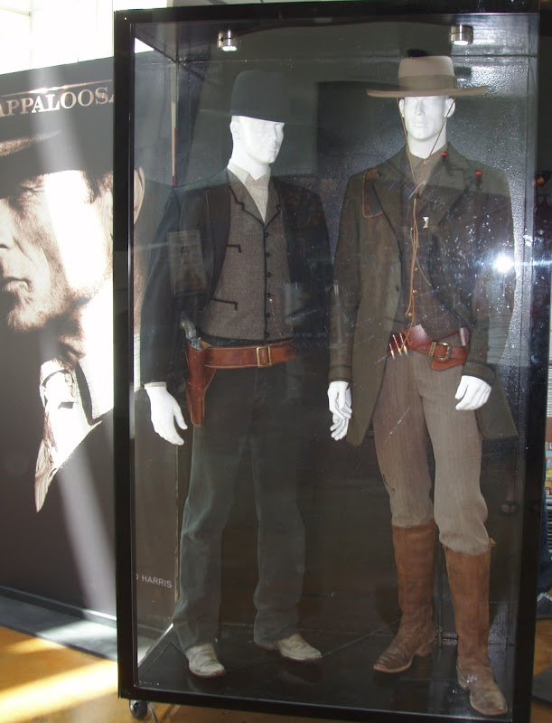 Appaloosa Western movie costumes on display