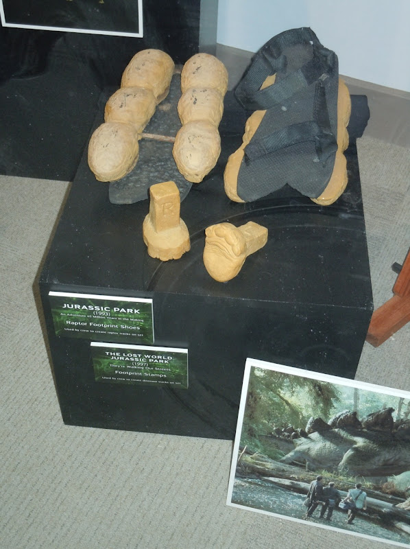 Jurassic Park Raptor footprint shoes