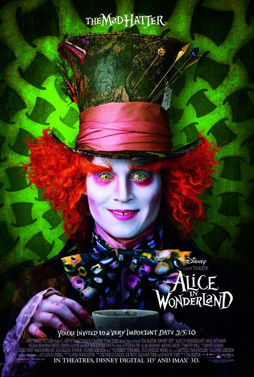 Alice Mad Hatter movie poster