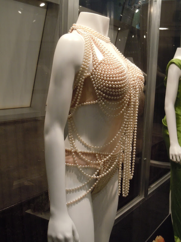 Christina Aguilera Burlesque pearl costume