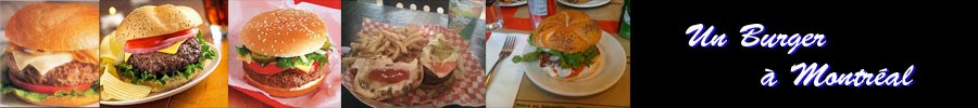 Un burger à Montréal