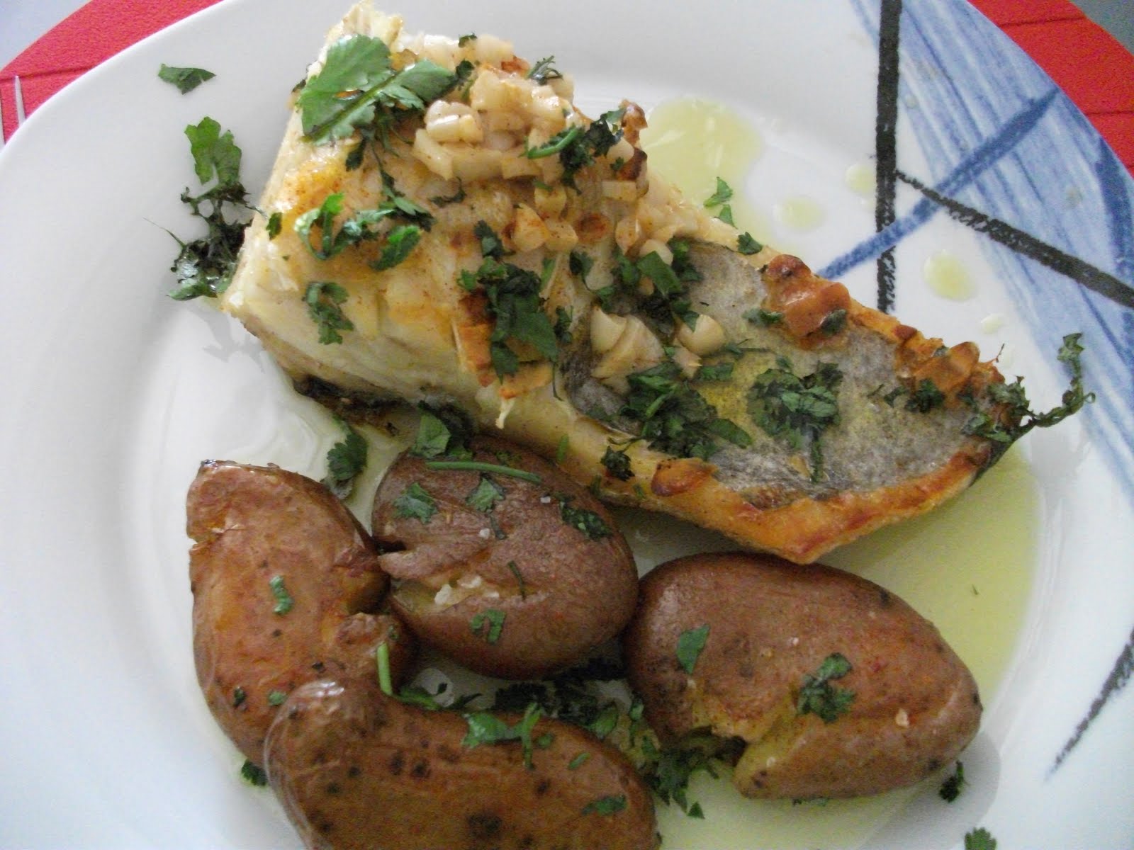 O garfo mágico Bacalhau com batatas a murro