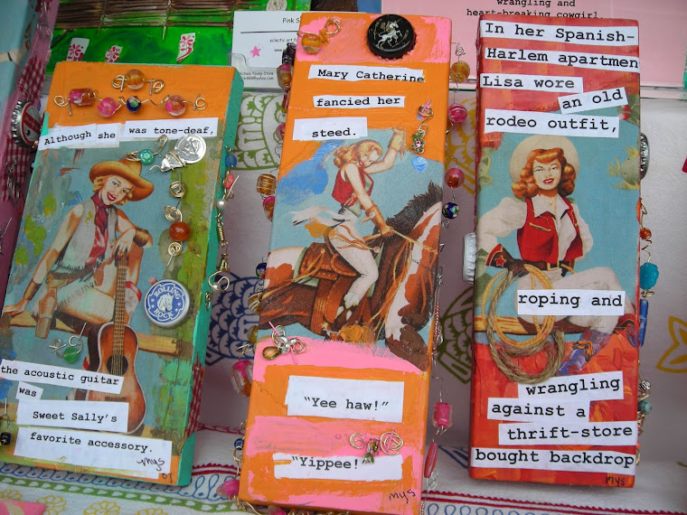 Some of my kitschy cowgirls
