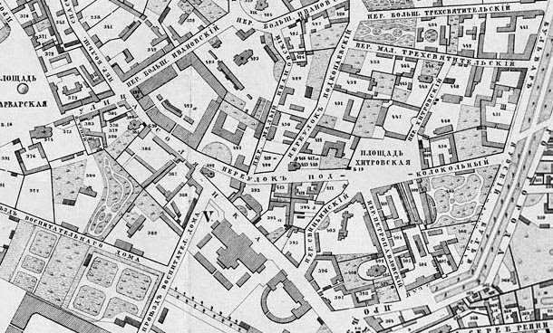 Хитровка на карте современной москвы Хитровка на карте современной москвы