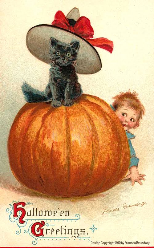 Vintage Halloween Pumpkin 71
