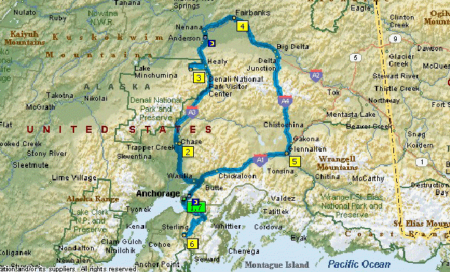 La vuelta al mundo en 220 días: ALASKA FIN DE ETAPA