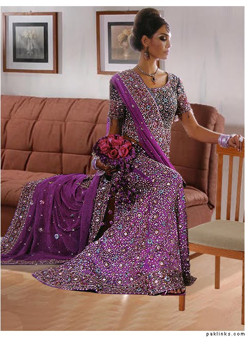 Indian Bridals  Wedding Planning and Ideas: Purple Indian 