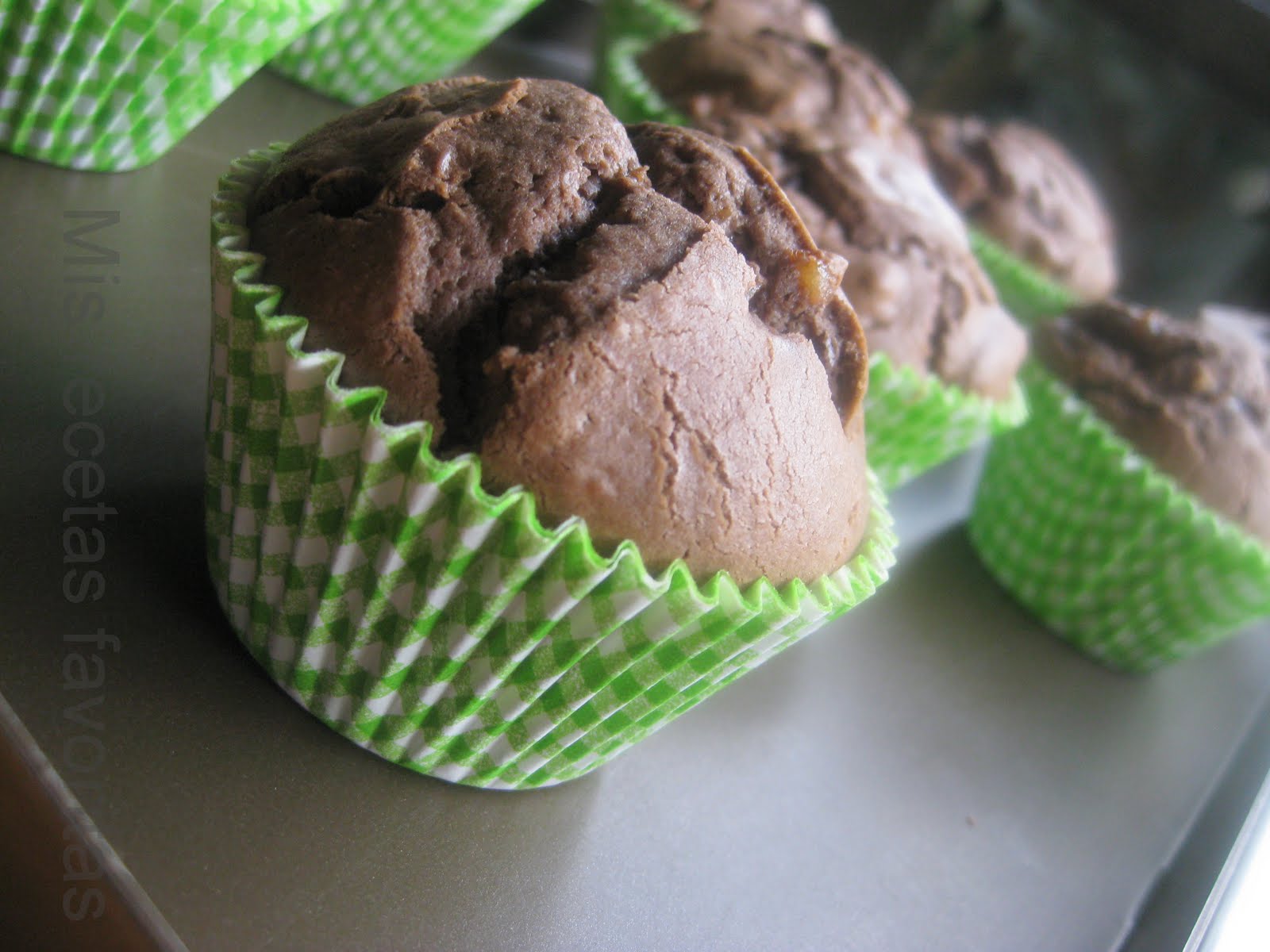 Muffins de chocolate Mis recetas favoritas by Hilmar