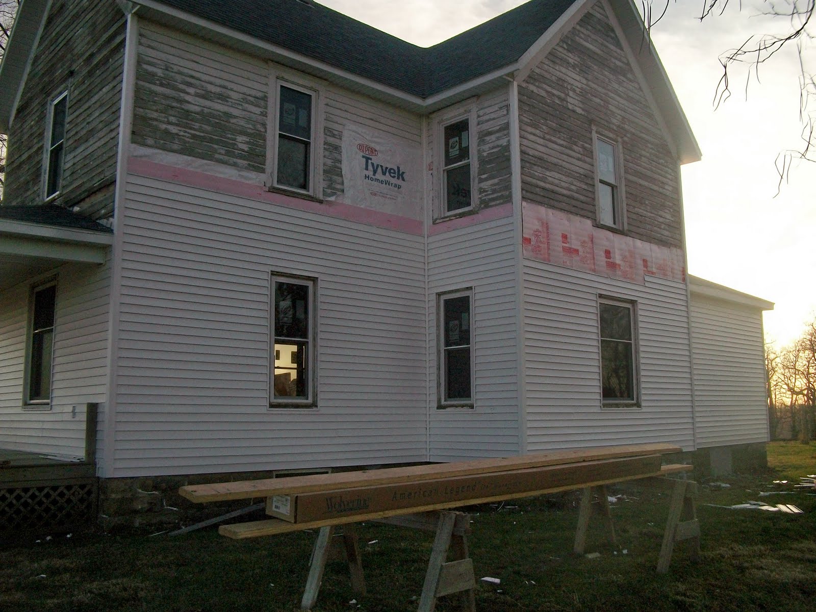 This "New" Old House Siding Update