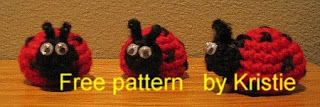 Little Lady Bug Free Amigurumi Pattern