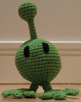 Free alien Amigurumi crochet pattern