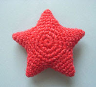 Free amigurumi star pattern