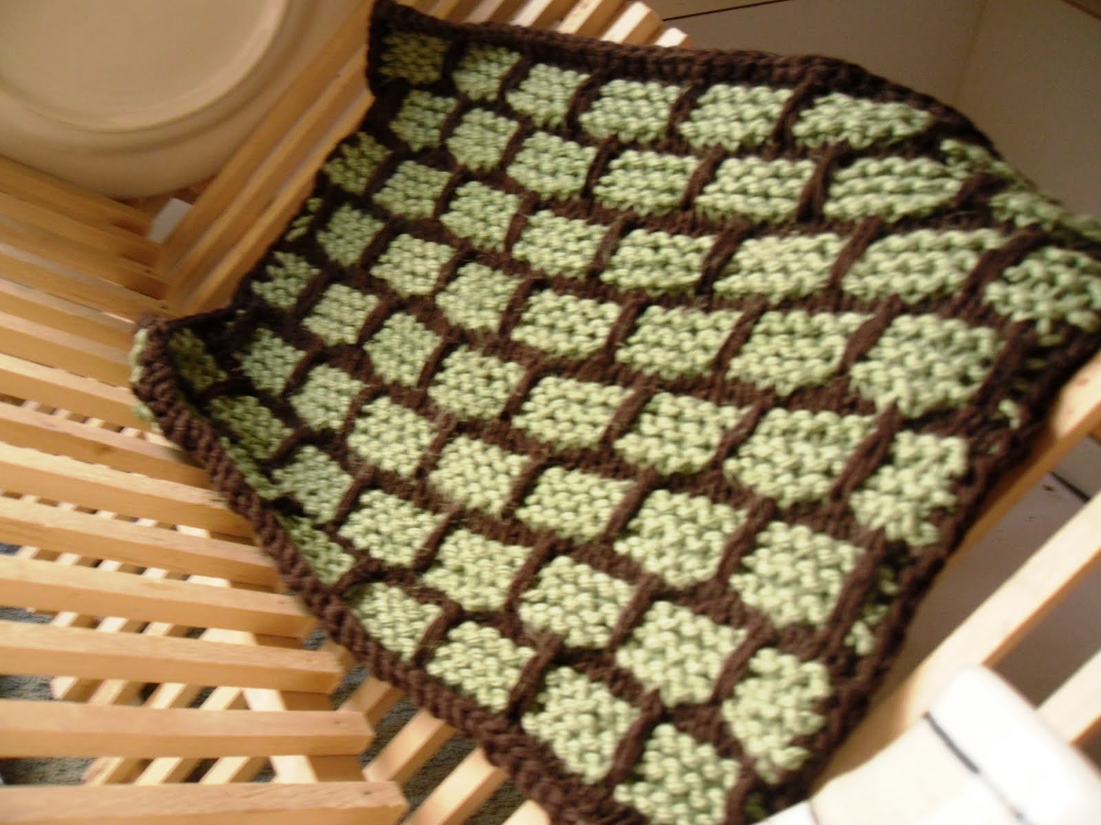 The Knitting Wounded Dishcloth Mania