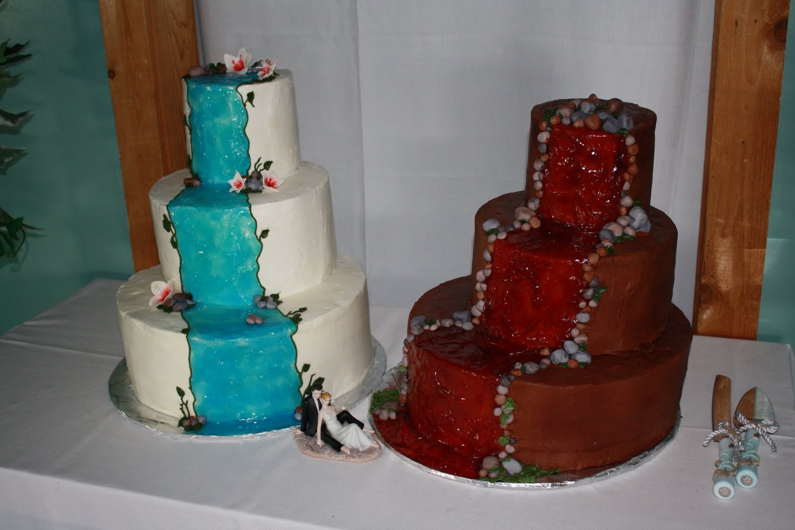 Hock Cakes LLC Hawaiian themed wedding