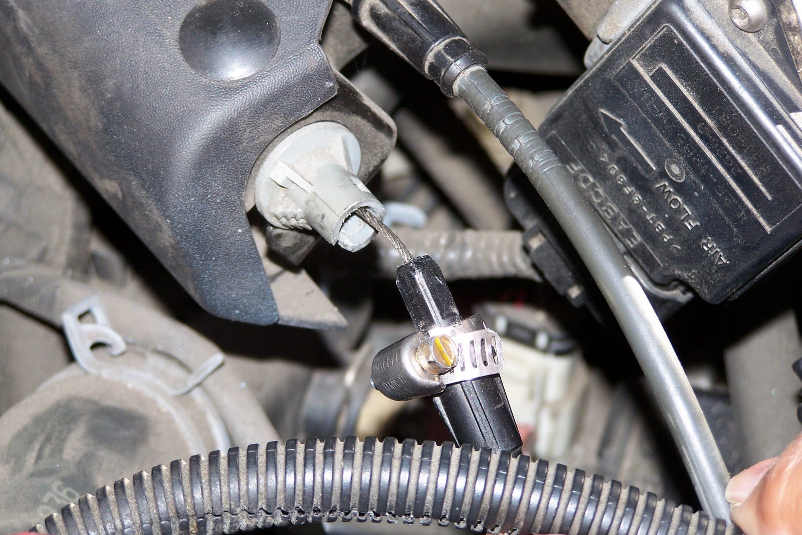 Ford ka sticking throttle cable #2