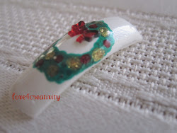 nail creativity blogthis wreath
