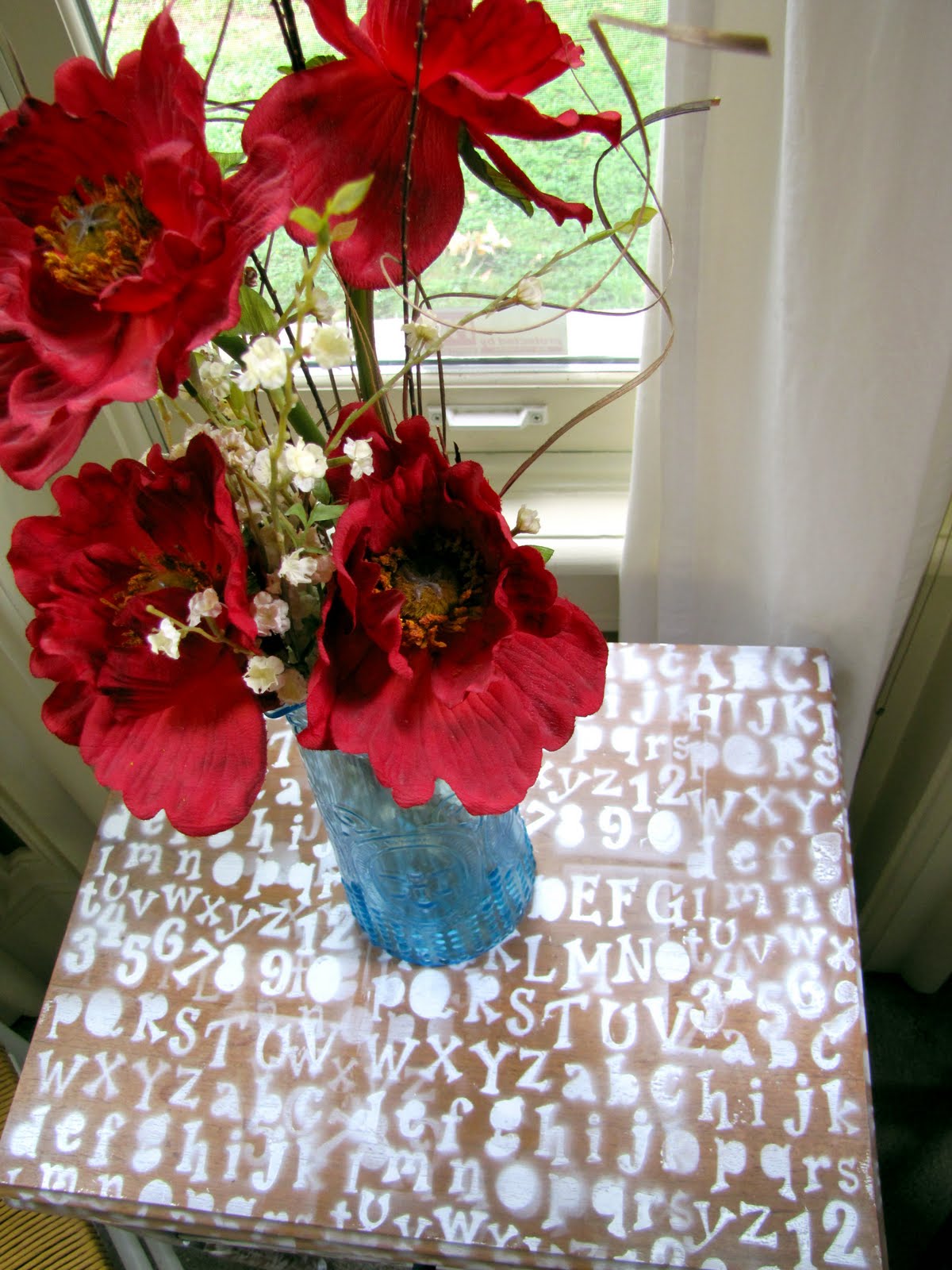 create.love.grow: create: alphabet graffiti table revamp