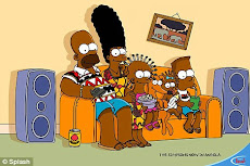 Los Simpson se vuelven africanos, esta familia esta ahora más morenitos y menos amarillos