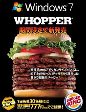 Burger King ha sacado una 'whopper' de siete pisos (12,7 centímetros) podrá degustarse solo 7 dias