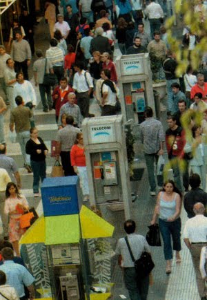 Calle Florida Peatonal - en año 2005