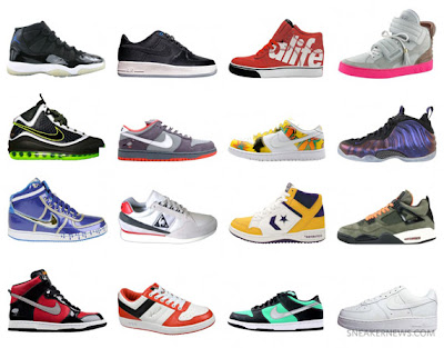 top 50 sneakers of all time