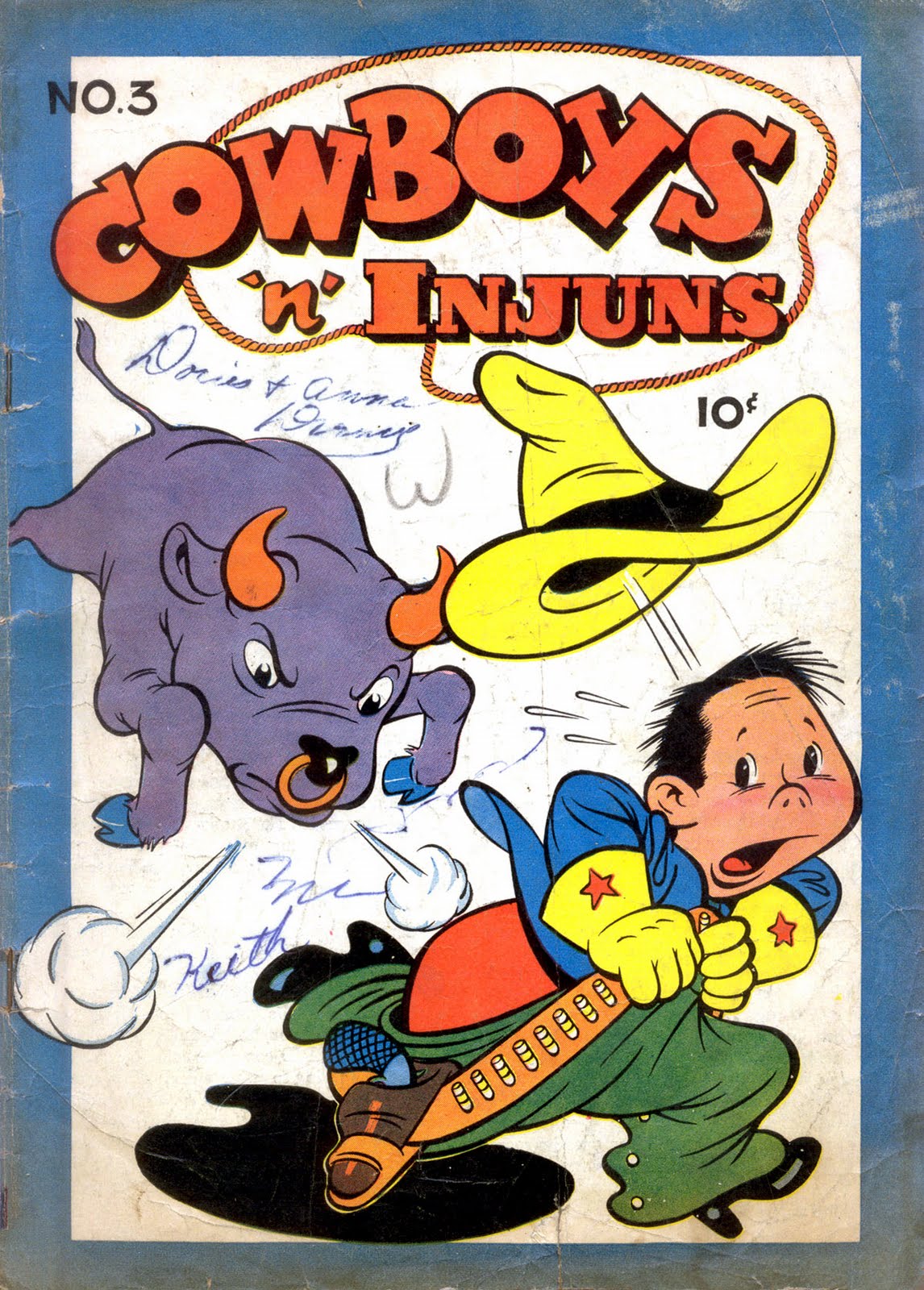 Western Comics Chejov Cowboys n lnjuns Nº 003