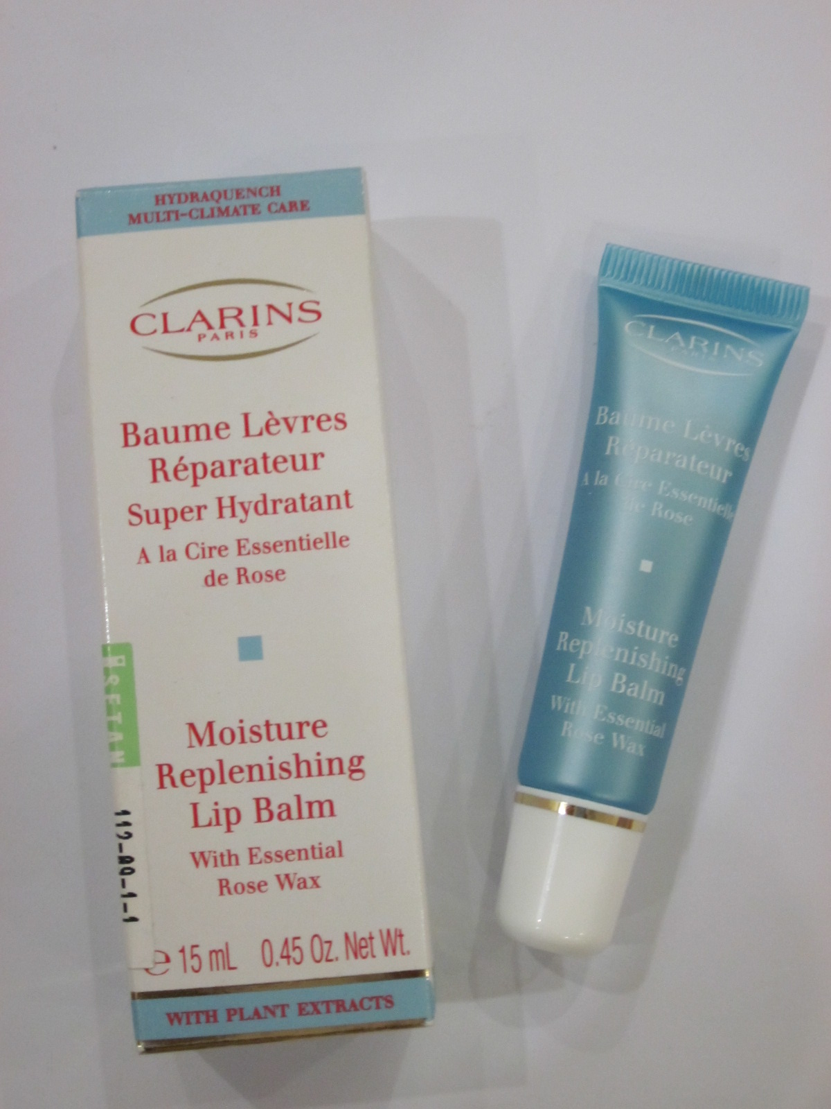 clarins lip balm rose wax