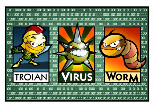 KLIPING oM Har Perbedaan Antara Virus Komputer, Worm dan