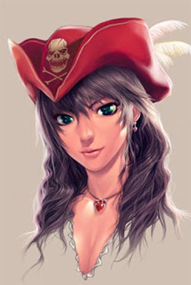 mujer pirata