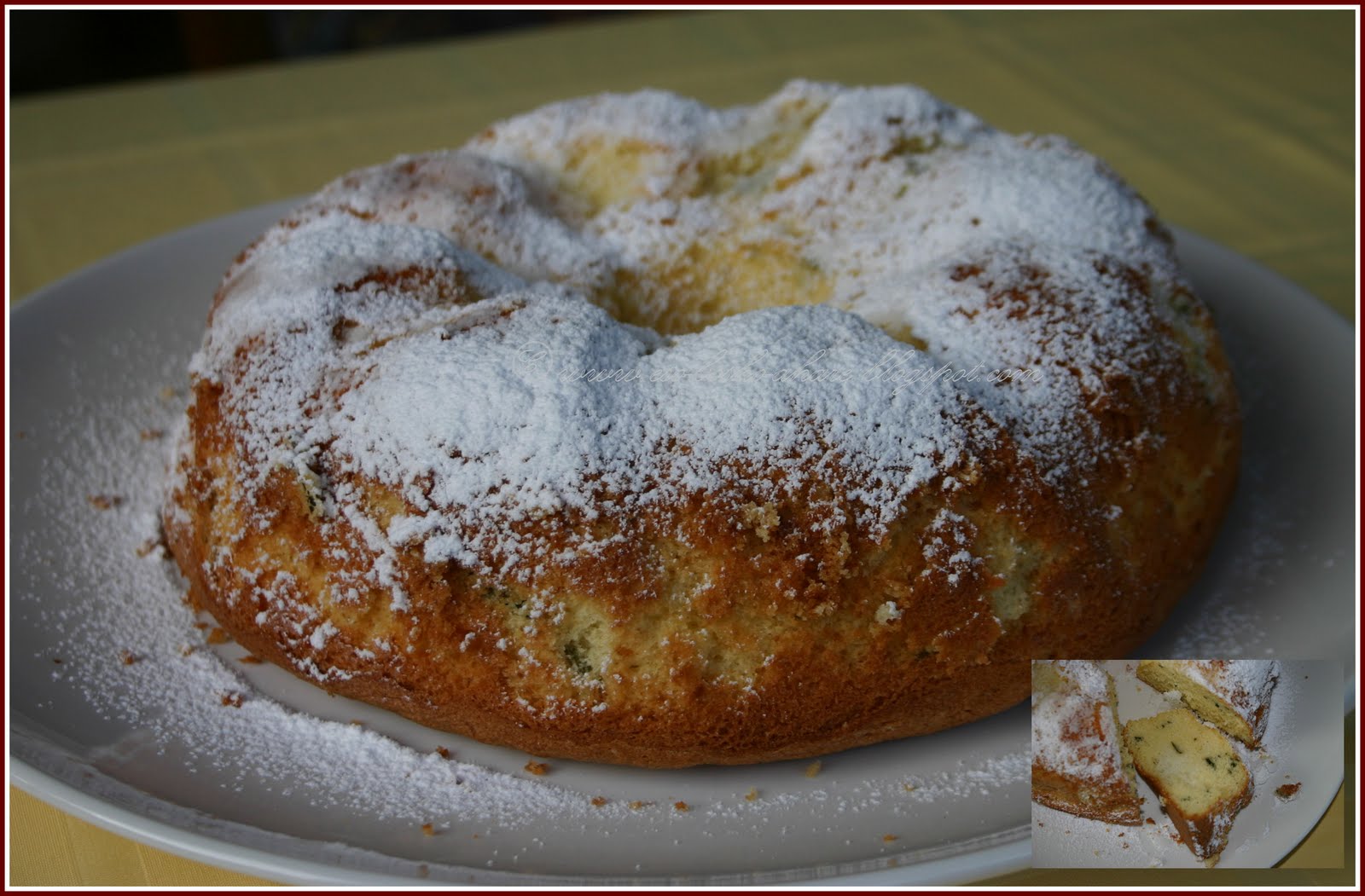 Taste Buds Tarragon cake